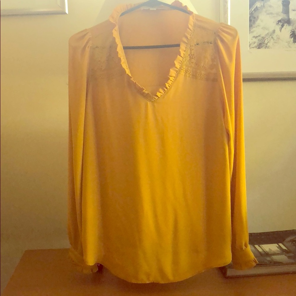 Marigold/goldenrod Blouse